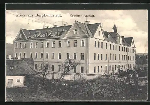 AK Burgkunstadt, Cretinen-Anstalt