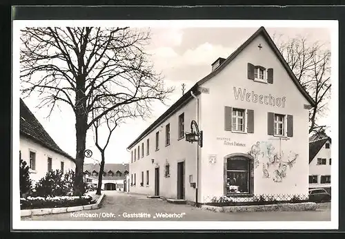 AK Kulmbach /Obfr., Gasthaus Weberhof
