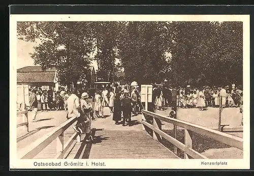 AK Ostseebad Grömitz, Konzertplatz