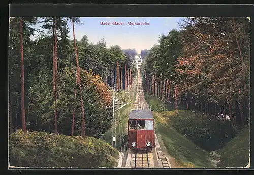 AK Baden-Baden, Merkurbahn
