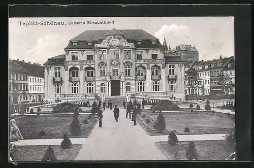 AK Teplitz Schönau / Teplice, Kaiserin Elisabethbad