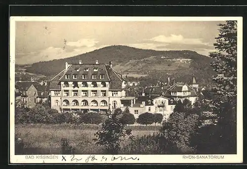 AK Bad Kissingen, Rhön-Sanatorium