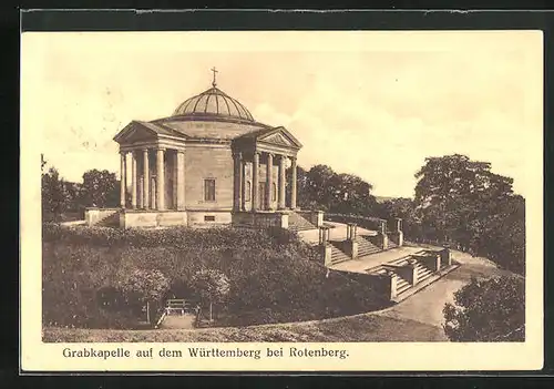 AK Rotenberg, Grabkapelle auf dem Württemberg