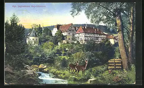 AK Bebenhausen, Königliches Jagdschloss