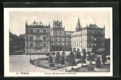 AK Coburg, Herzogliches Residenzschloss Ehrenburg