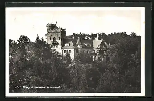 AK Pullach, Burg Schwaneck i. Isartal