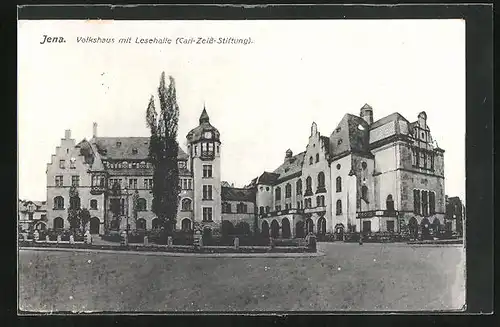 AK Jena, Volkshaus mit Lesehalle (Carl-Zeiss-Stiftung)