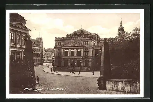 AK Altenburg / Thür., Landestheater