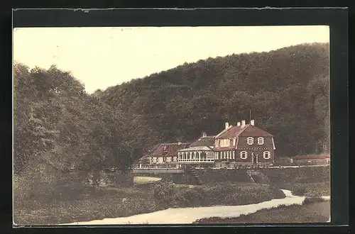 AK Pforzheim, Gasthaus Kupferhammer