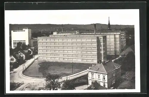 AK Warnsdorf / Varnsdorf, Továrna jemných puncoch