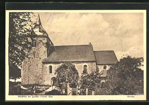 AK Bosau, an der alten Kirche