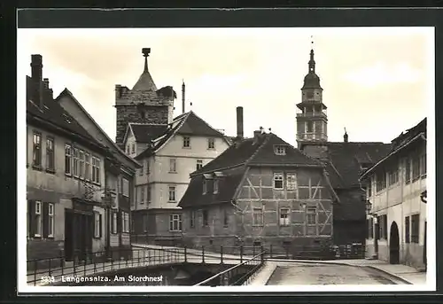 AK Langensalza, am Storchnest