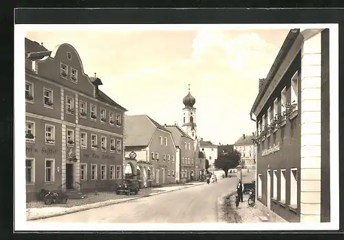 AK Hemau, Partie am Gasthof von Hans Donhauser
