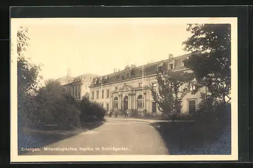 AK Erlangen, Mineralogisches Institut im Schlossgarten