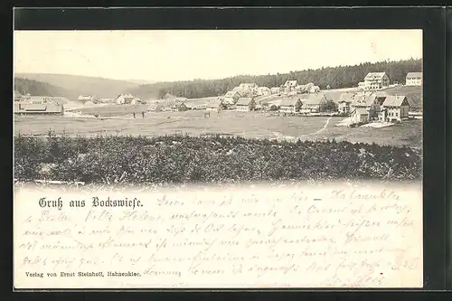 AK Bockswiese, Ortsansicht aus der Ferne
