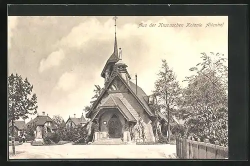 AK Essen, Aus der Kruppschen Kolonie Altenhof