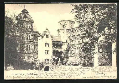 AK Heidelberg, Schlosshof