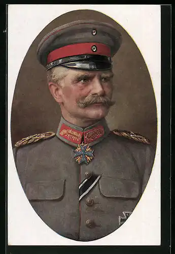 AK Porträt Heerführer Generalfeldmarschall von Mackensen