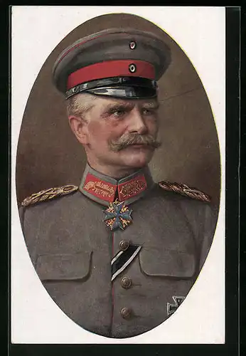 AK Porträt Heerführer Generalfeldmarschall von Mackensen