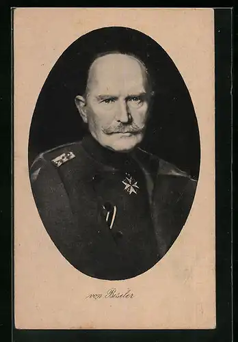 AK Porträt Heerführer von Beseler