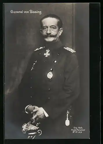 AK Heerführer General von Bissing
