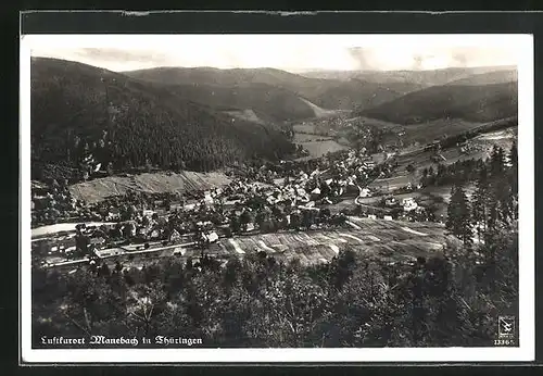 AK Manebach / Thür., Gesamtansicht