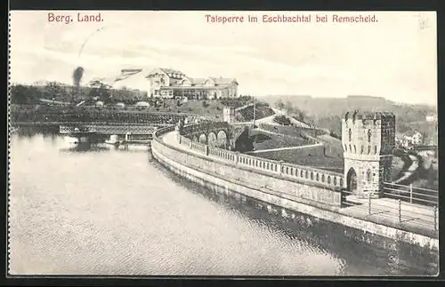 AK Remscheid, Talsperre im Eschbachtal