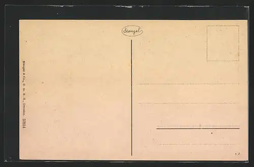 AK Trier, Kaiser-Wilhelm-Brücke mit Weisshaus und Kockelsberg