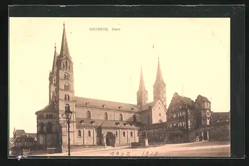 AK Bamberg, Blick zum Dom