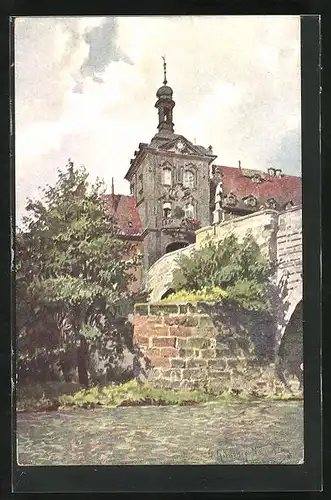 AK Bamberg, Partie am Schloss