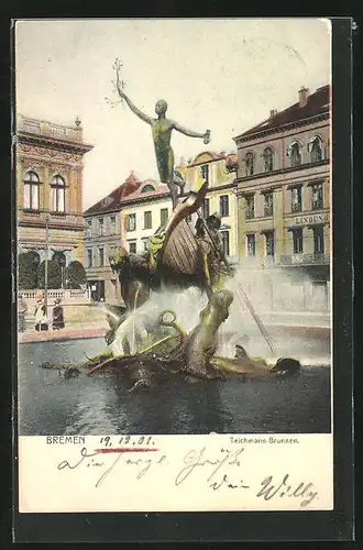 AK Bremen, Teichmann-Brunnen