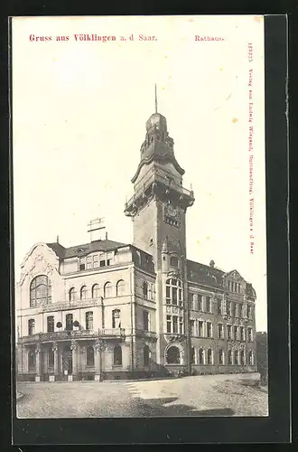 AK Völklingen a. d. Saar, Rathaus