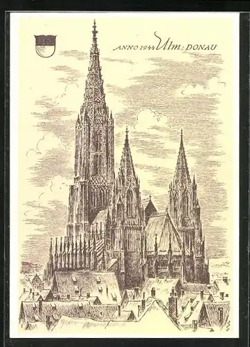 AK Ulm, Blick zum Münster