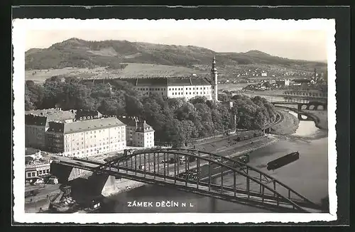 AK Tetschen-Bodenbach / Decin, Zámek