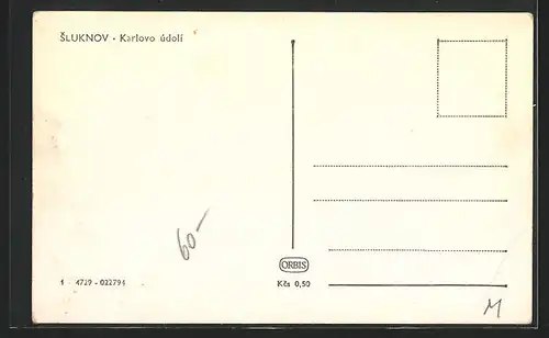 AK Schluckenau / Sluknov, Karlovo údolí
