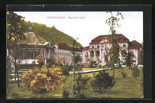 AK Teplitz Schönau / Teplice, Kamenich lazné