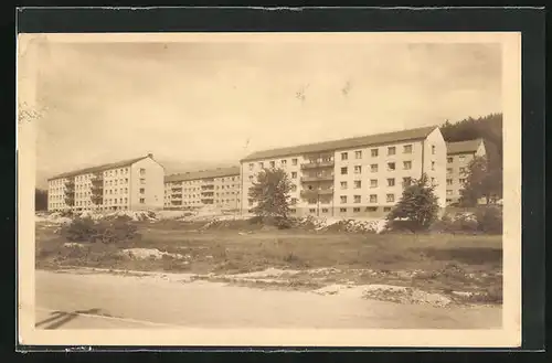 AK Oberleutensdorf / Litvinov, Stalingradská ulice