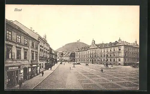 AK Brüx / Most, Stadtplatz