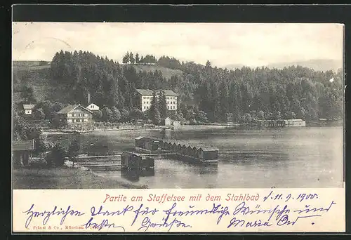 AK Murnau, Stahlbad am Staffelsee