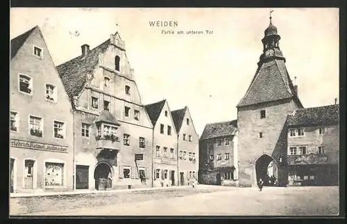 AK Weiden, Partie am unteren Tor