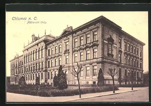 AK Chlumec n. C., Mestanské skoly