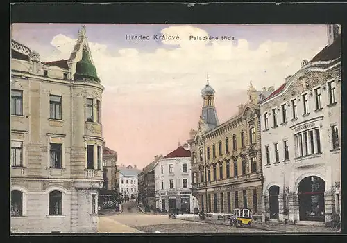 AK Königgrätz / Hradec Kralove, Palackeho trida, Grand Hotel