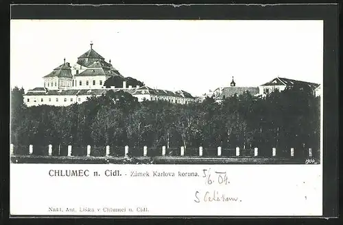 AK Clumec n. C., Zamek Karlova koruna