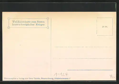 AK Herzog und Herzogin zu Braunschweig und Lüneburg mit den beiden Prinzen