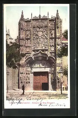 AK Valladolid, mit Autograph von Prinz Ludwig Ferdinand von Bayern