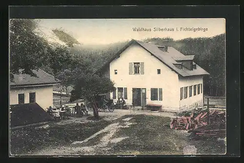 AK Tröstau, Gasthof Forsthaus Silberhaus