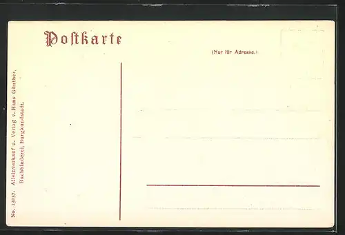 AK Burgkundstadt, Fünfwundern Kapelle, Rathaus, Königliches Postgebäude