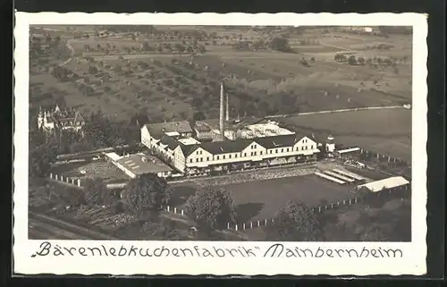 AK Mainbernheim, Bärenlebkuchenfabrik