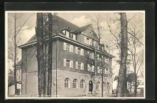 AK Nürnberg, Gasthaus zum Birkenhain