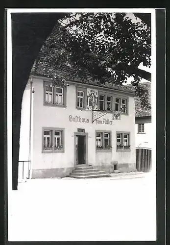 AK Gelchsheim /Ufr., Gasthaus zum Adler